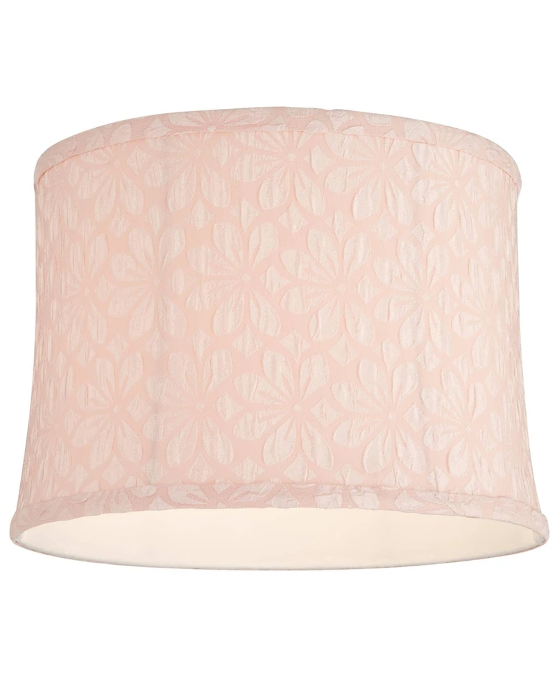 Springcrest Slant Print Lamp Shade Replacement Seno Drum Softback Washer Harp Finial