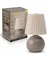 Bell + Howell BetterBeam Collection Cordless Rechargeable Touch 3 Mode Dimmable Led Usb-c Bedside Table Lamp