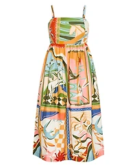 City Chic Women's Wild Soul Print Maxi Dress