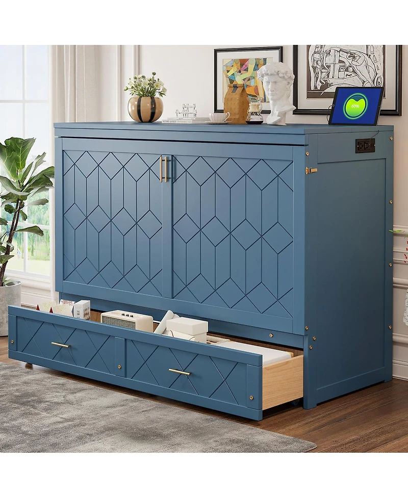 Streamdale Furniture Murphy Bed with Drawer
