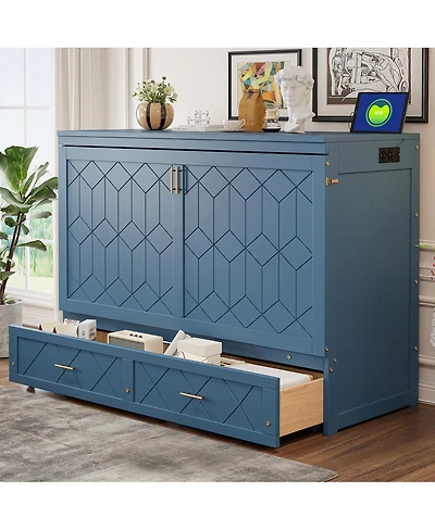 Streamdale Furniture Murphy Bed with Drawer