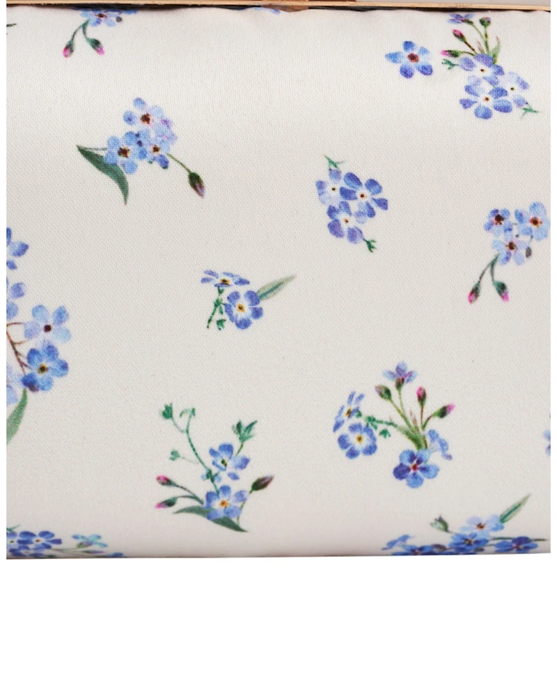 Fable England Women's Forget-Me-Not Pearl Handle Clutch