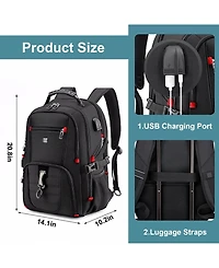 Sugift Unisex Expandable Team Backpack
