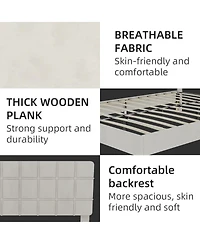 Streamdale Furniture Best-Selling Soft Pack Headboard, Modern Minimalist