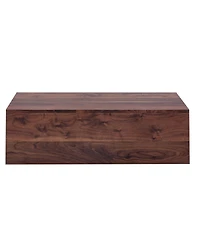 Streamdale Furniture Wood Grain Mdf Coffee Table - 39.3 x 23.6 x 12 Inch