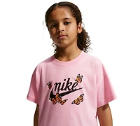 Nike Girls' 7-16 Sportswear Boxy Short-Sleeve T-Shirt