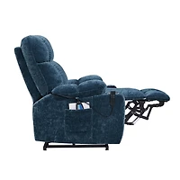 Streamdale Furniture Dual Okin Motor Power Lift Recliner with Heat and Massage