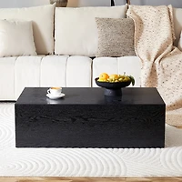 Streamdale Furniture Wood Grain Mdf Coffee Table - 39.3" x 23.6" x 11.8