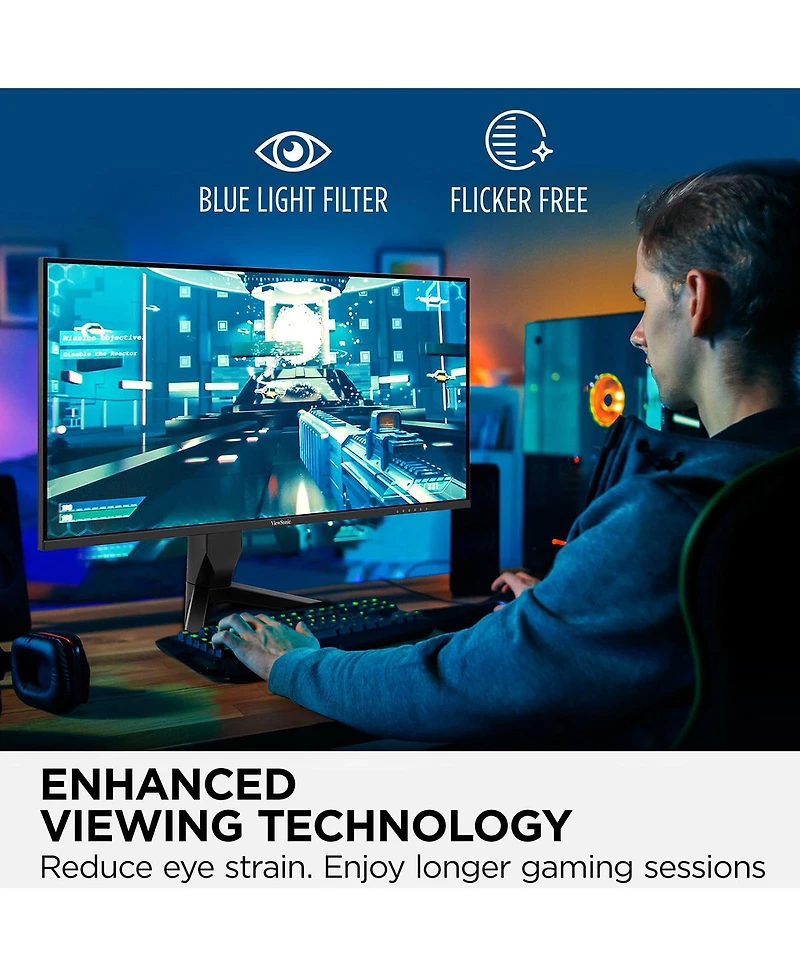 ViewSonic VX3418-2K 34" 21:9 Uwqhd 165Hz Mva Led Gaming Monitor