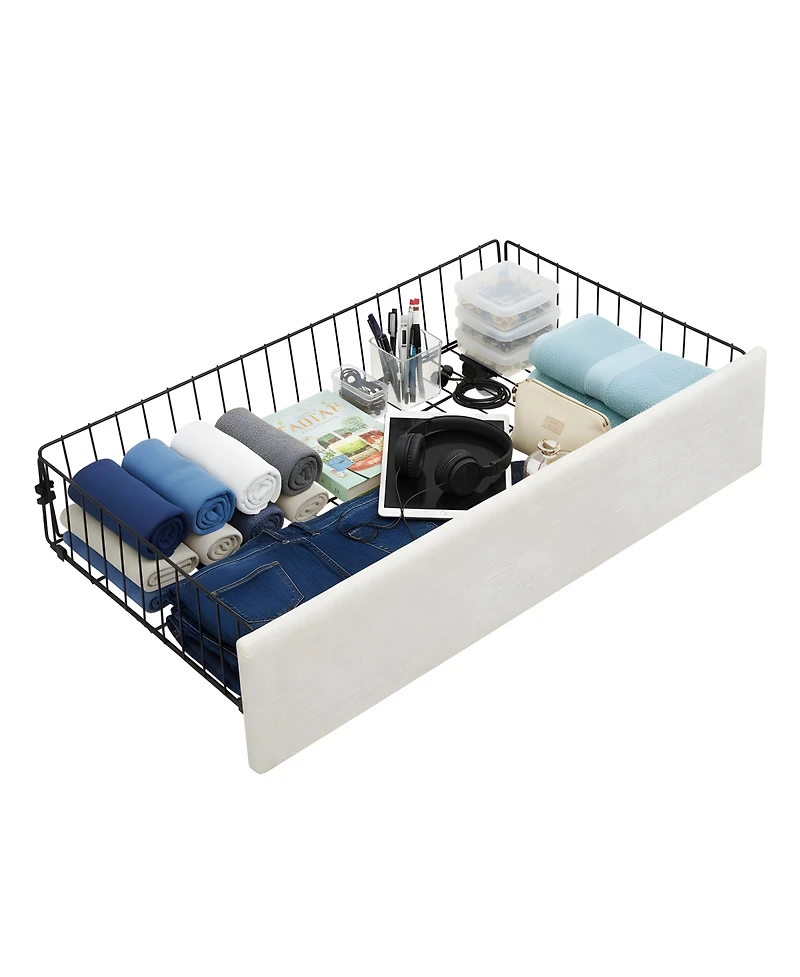 Streamdale Furniture Large-capacity upholstered storage bed with drawers