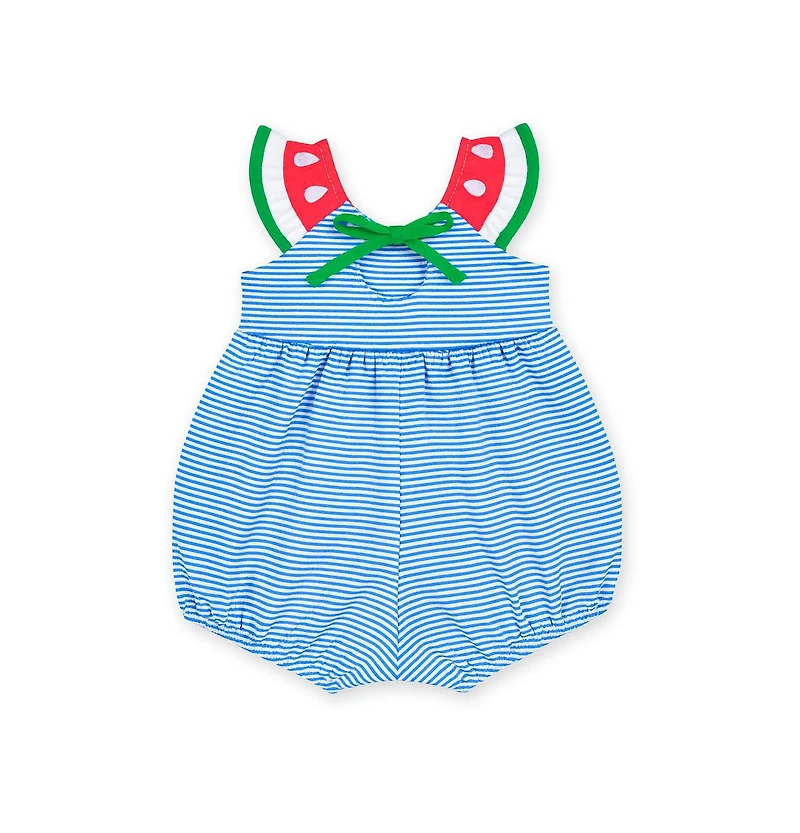 Florence Eiseman Baby Girl's Seersucker Swimsuit With Watermelon