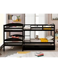 Streamdale Furniture L-Shaped Bunk bed with Trundle