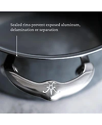 Hestan NanoBond Titanium Stainless Steel -Quart Covered Saute with Helper Handle