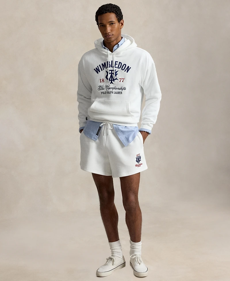 Polo Ralph Lauren Men's Wimbledon Relaxed-Fit Graphic Hoodie Sweatshirt