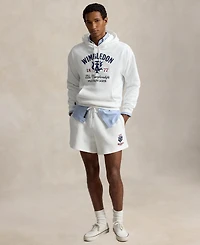 Polo Ralph Lauren Men's Wimbledon Relaxed-Fit Graphic Hoodie Sweatshirt