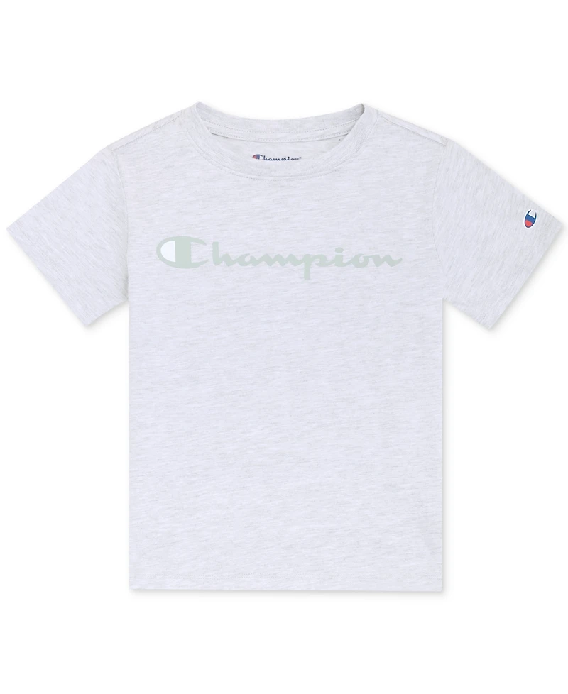 Champion Boys' 4-7 Graphic T-Shirt and Shorts, 2-Piece Set