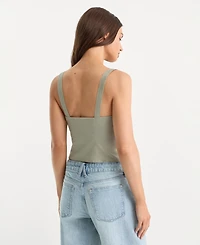 Good American Women's Blend Sleeveless Top