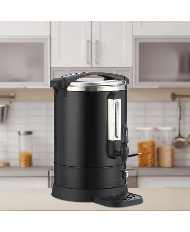 gaomon 14L Large Stainless Steel Coffee Urn with Double Wall Insulation for Wedding, Buffet, Catering, Events, Outdoor Bar