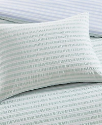 Peri Home Seersucker Stripe 3-Piece Comforter Set, King