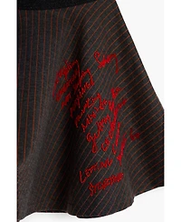 Desigual Girls's Short striped knit skirt