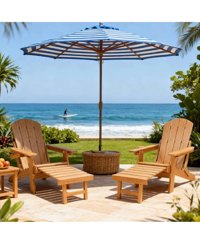 Streamdale Furniture 2-Piece All-Season Outdoor Patio Lounge Chairs