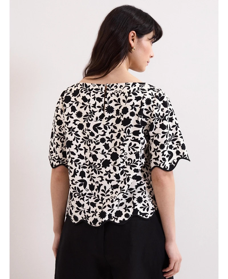 Phase Eight Women's Abi Printed Top