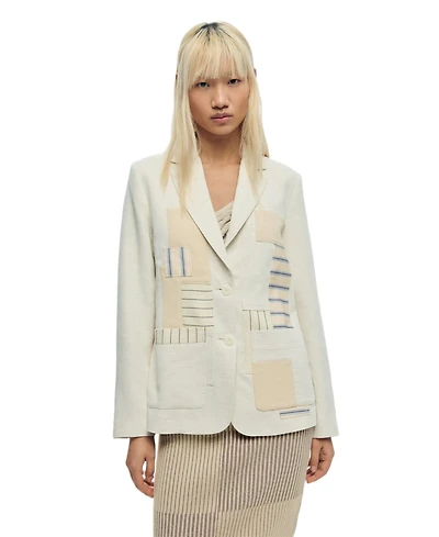Desigual Women's patchwork blazer