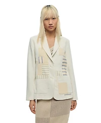 Desigual Women's patchwork blazer