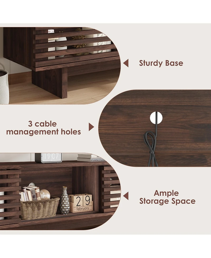 gaomon Farmhouse Tv Stand