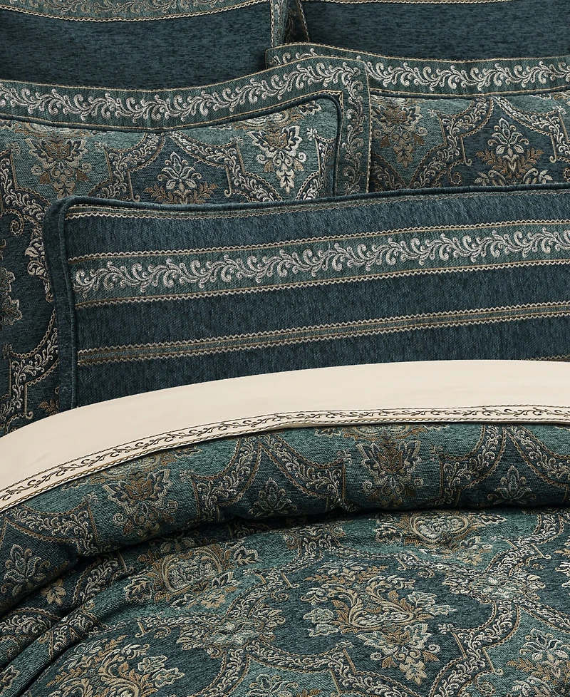 J Queen New York Nancy Bolster Decorative Pillow, 15" x 52"