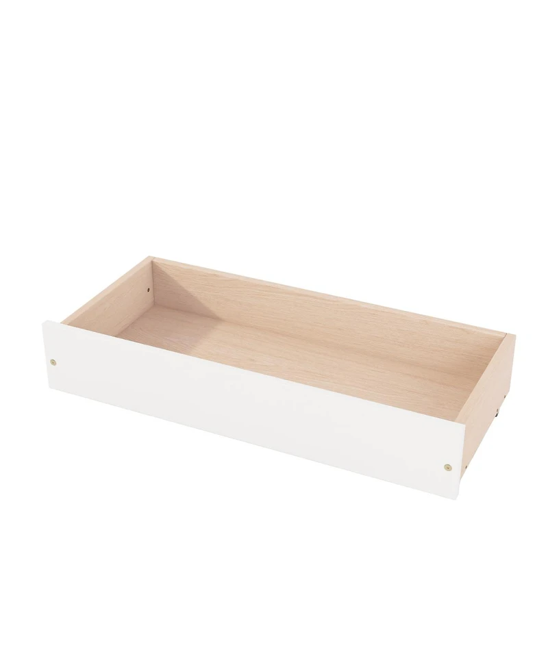Streamdale Furniture Twin Size Platform Bed with Trundle and Drawers