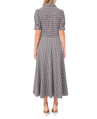 Vince Camuto Women's Puff Shoulder Button Down Shirt