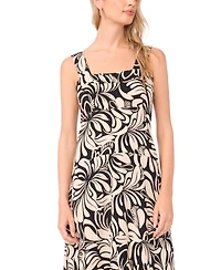Vince Camuto Women's Thick Strap Square Neck Maxi Dress