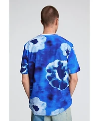 Desigual Men's Tie-dye flower T-shirt