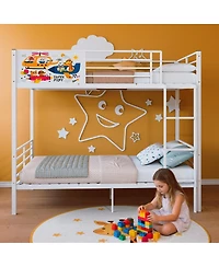 Streamdale Furniture Convertible Metal Bunk Bed for Adults and Kids