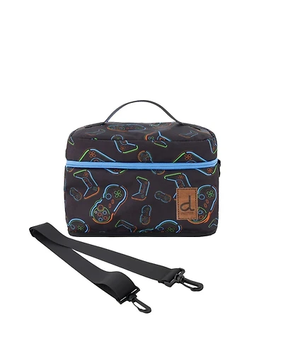 Deux par Deux Little Boy Controller Cool Spacious Lunch Box
