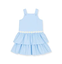 Florence Eiseman Big Girls Pique Dress with Daisies