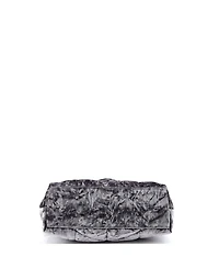 Pre-Owned Saint Laurent Small Loulou Puffer Shoulder Bag Quilted Velvet