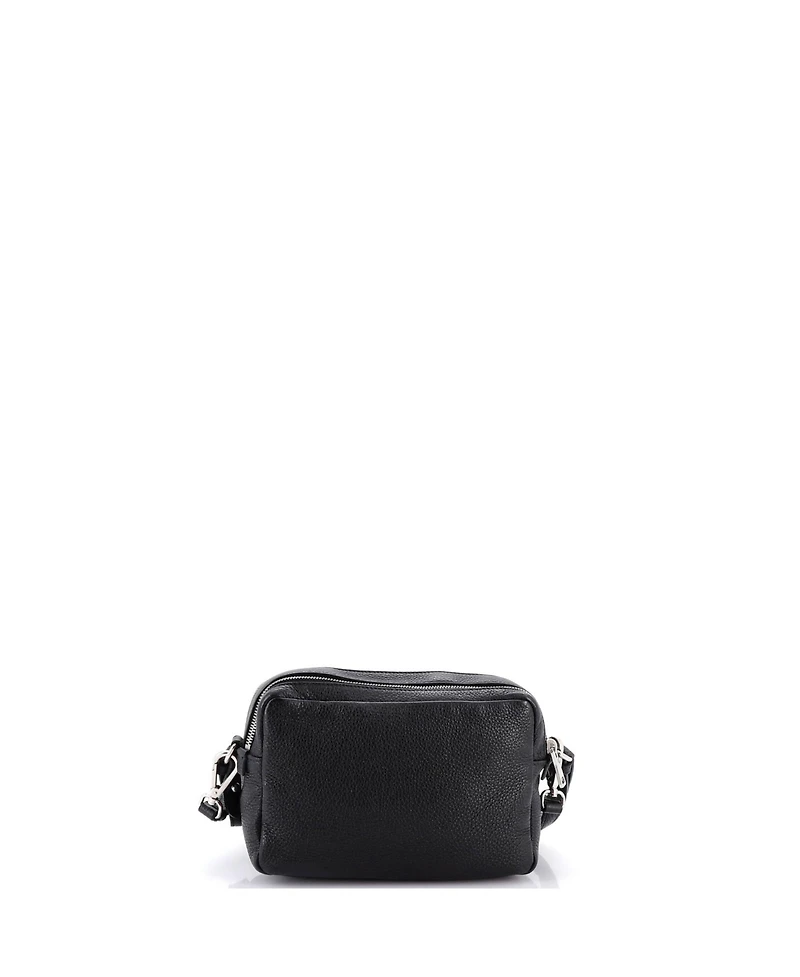 Pre-Owned Prada Small Flou Camera Crossbody Bag Vitello Daino