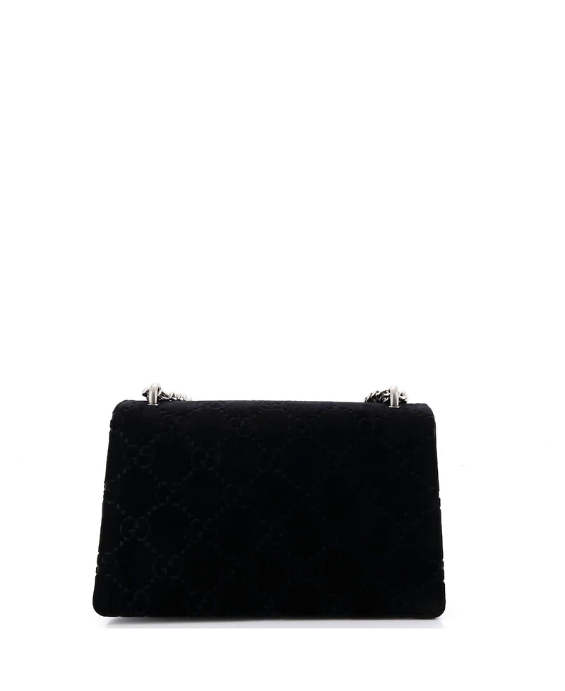Pre-Owned Gucci Small Dionysus Bag Gg Velvet