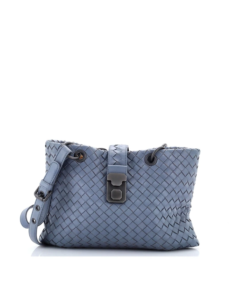 Pre-Owned Bottega Veneta Small Roma Bag Intrecciato Nappa