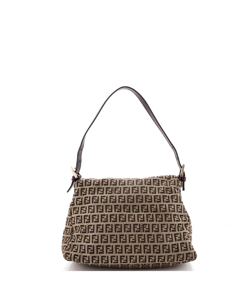 Pre-Owned Fendi Mama Forever Bag Zucchino Canvas