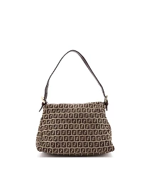 Pre-Owned Fendi Mama Forever Bag Zucchino Canvas
