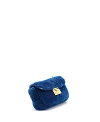 Pre-Owned Fendi Medium Be Baguette Flap Bag Shearling