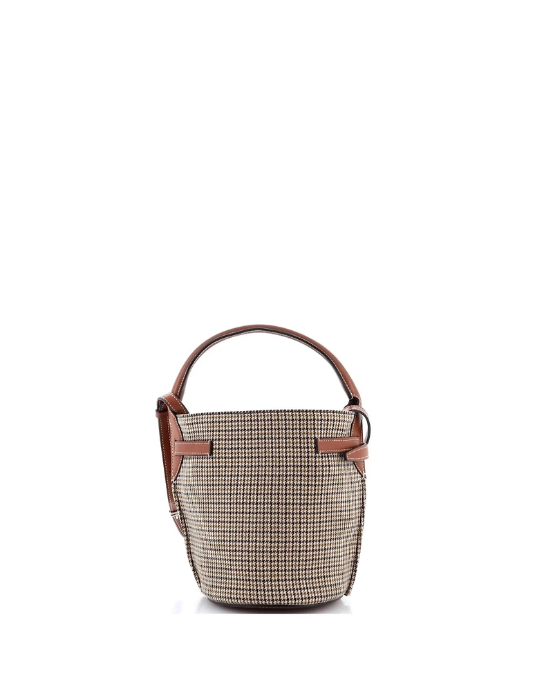 Pre-Owned Celine Nano Big Bag Bucket Tweed