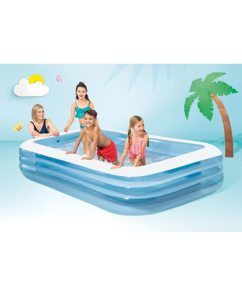 Gnuadz Inflatable Swim Center Family Pool Backyard Splash Kids 6