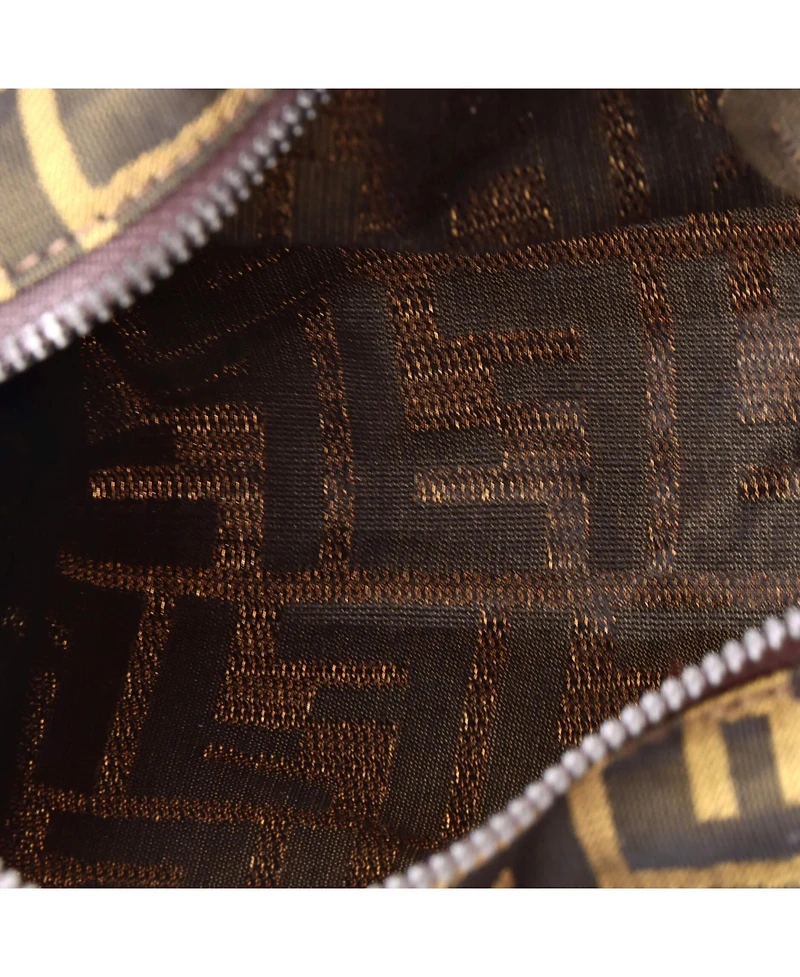 Pre-Owned Fendi Mini Vintage 1925 Cosmetic Tote Zucca Canvas