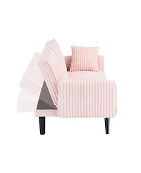 Streamdale Furniture Minimalist Corduroy Sofa for Living Room and Bedroom