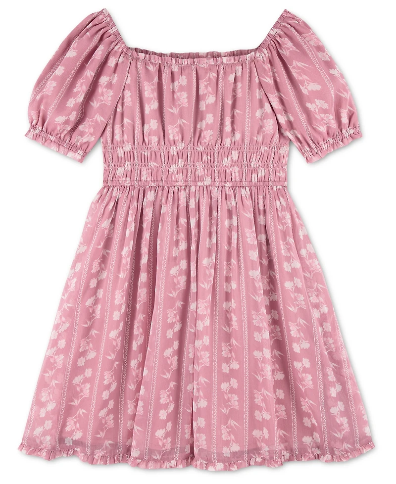 abercrombie kids Girls' 7-16 Puff Sleeve Dress