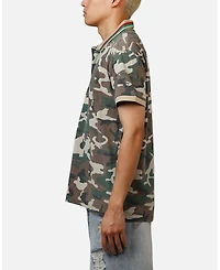 Xxiii Men's Printed Polo Shirt